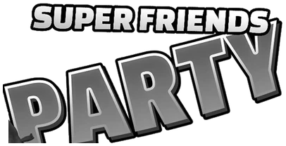Super Friends Party logo
